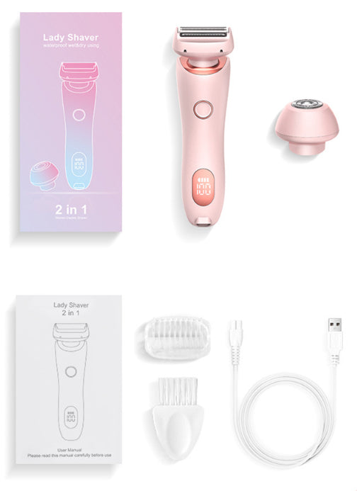 LadyShave – Depiladora 2 em 1 USB Recarregável